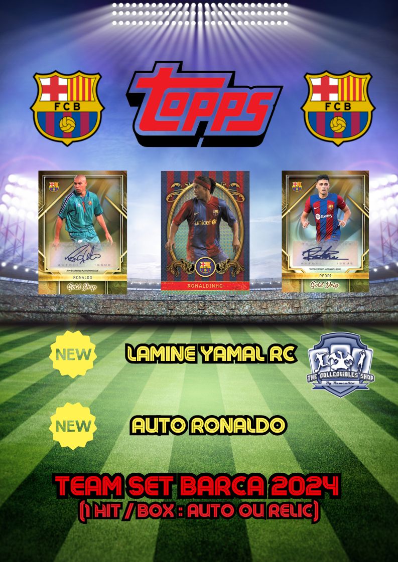 Barcelone team set 2024 TOPPS