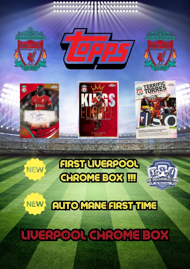 Liverpool Chrome set 2024 TOPPS