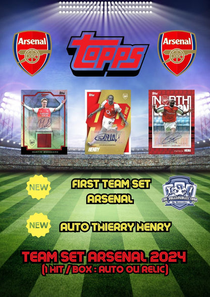 Arsenal team set 2024 TOPPS