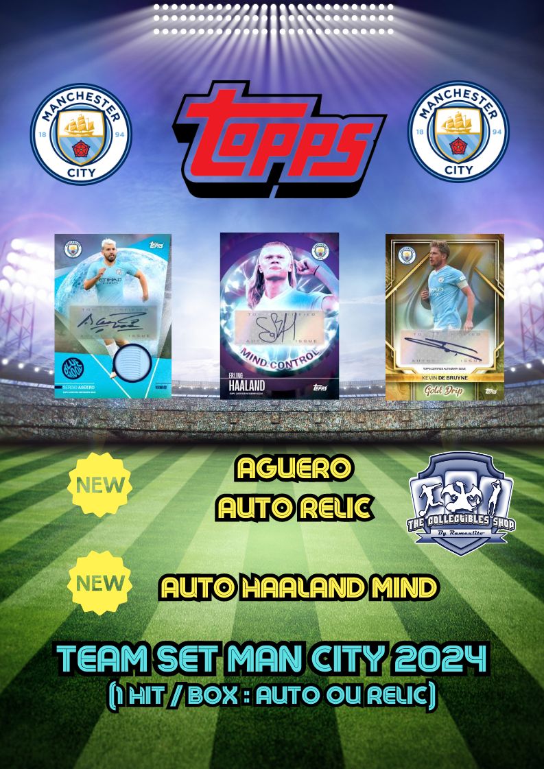 Manchester City Team set 2024 TOPPS