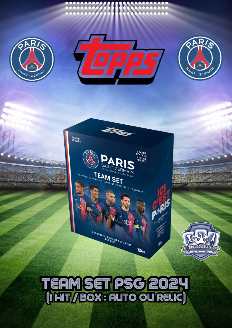 PSG team set 2024 TOPPS