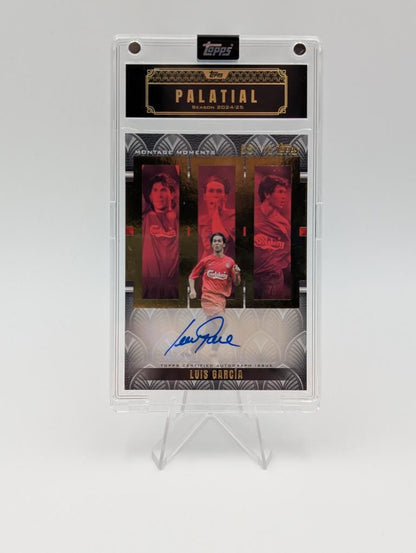 Luis Garcia - Liverpool - Topps Liverpool Palatial - Auto 05/10