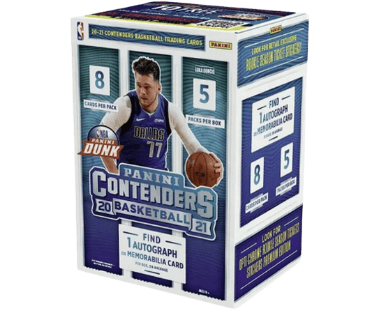 Panini Contenders Basketball Blaster box (1 auto ou relic par box)