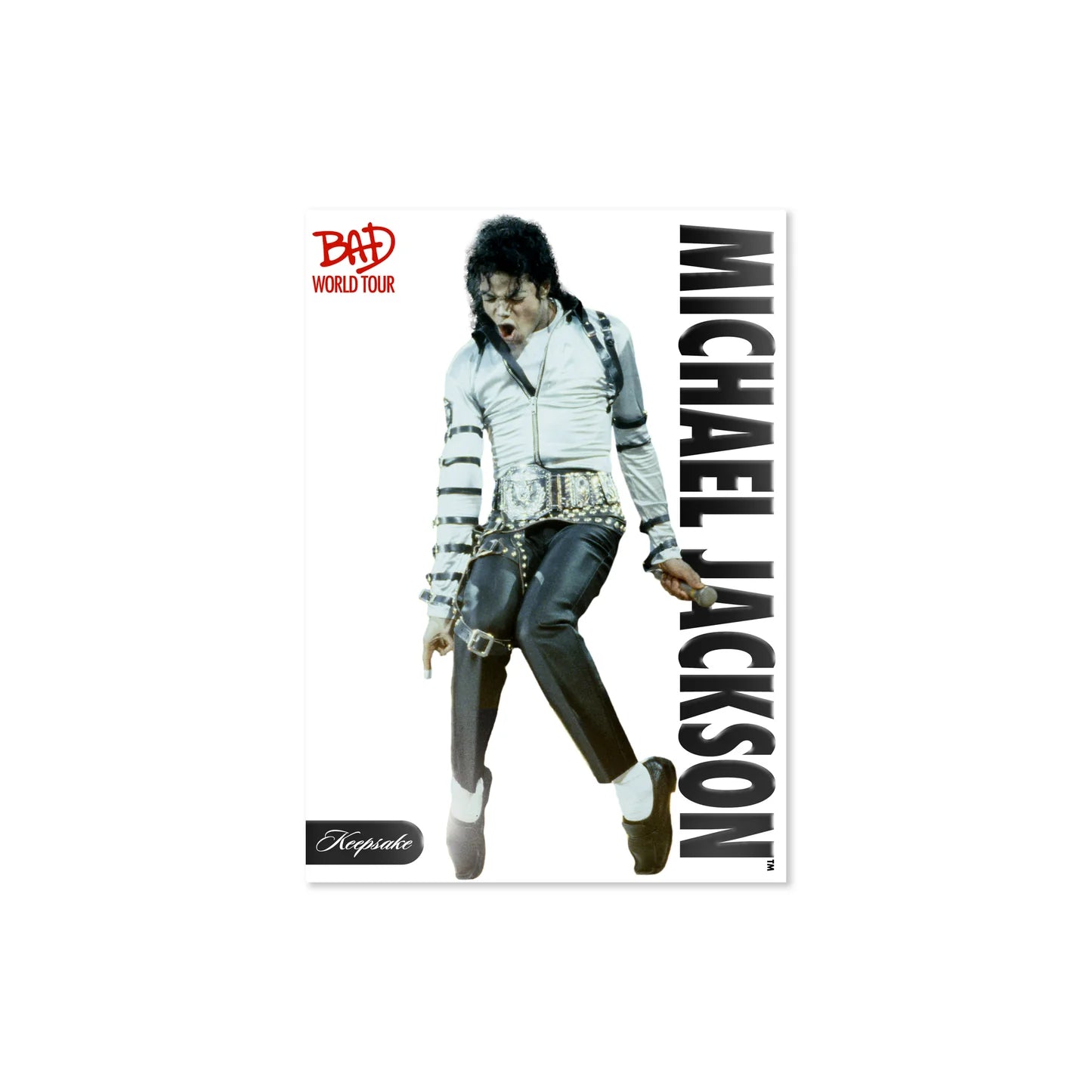 Keepsake Michael Jackson Bad World Tour - Hobby Box