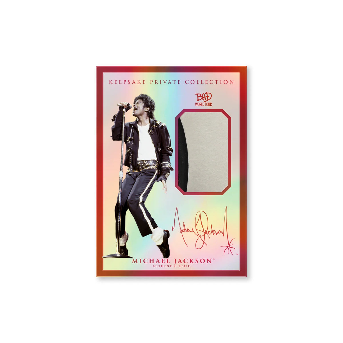 Michael Jackson Bad World Tour Keepsake Holo - Breaker Box