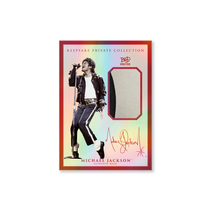 Michael Jackson Bad World Tour Keepsake Holo - Breaker Box