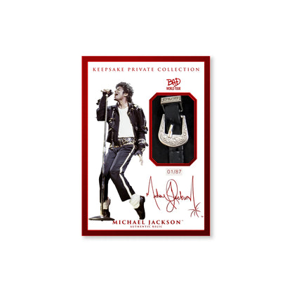 Keepsake Michael Jackson Bad World Tour - Hobby Box
