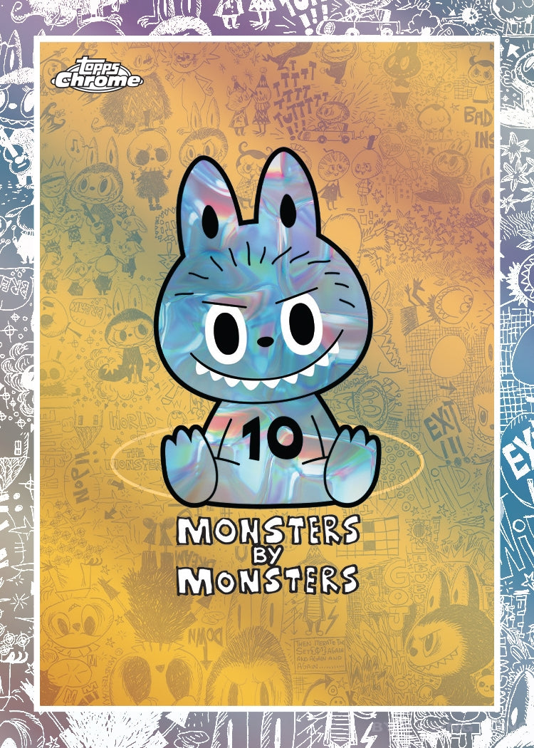 Topps Chrome Labubu 10th anniversary - Hobby Box – TheCollectiblesShop