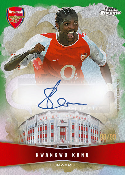 Topps Chrome Arsenal 2025/26 - Hobby Box