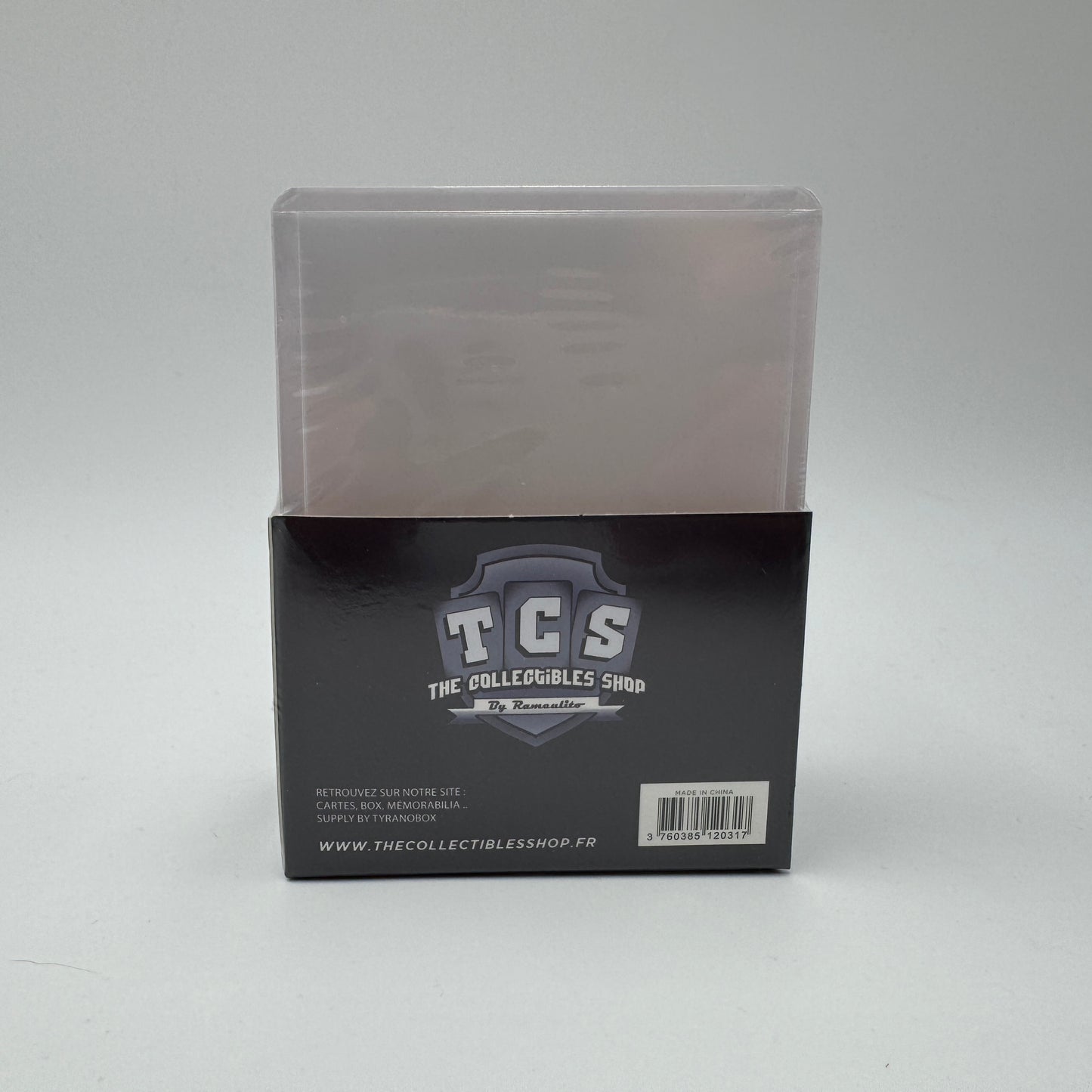 Top Loader Transparent TCS 3"x4" - Boite de 25 pièces