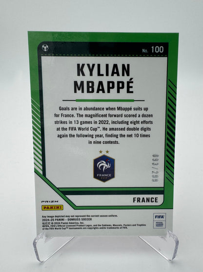 Kylian Mbappé - FRANCE - Panini Donruss 24/25 - Optic 093/299
