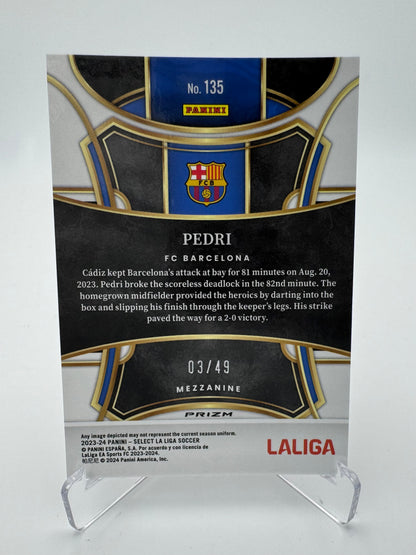 Pedri - FC Barcelona - Panini Select La Liga 23/24 - 03/49