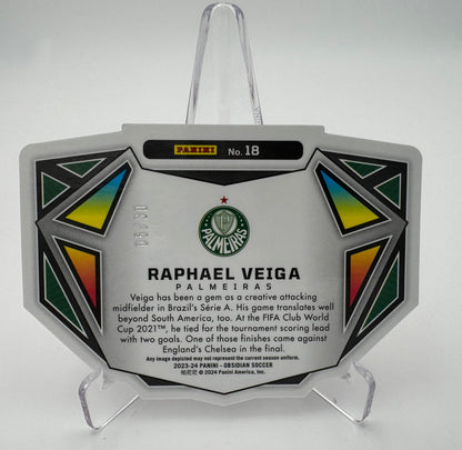 Raphael Veiga RC - Palmeiras - Obsidian 23/24 - Die Cut 05/30