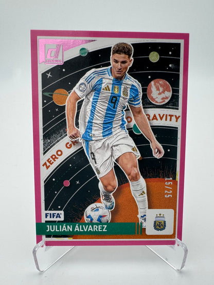 Julian Alvarez - ARGENTINA - Panini Donruss 24/25 - 15/25