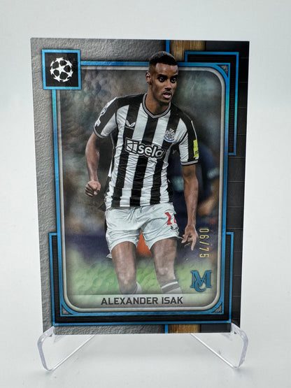Alexander Isak - Newcastle - Topps Museum 2024 - 06/75