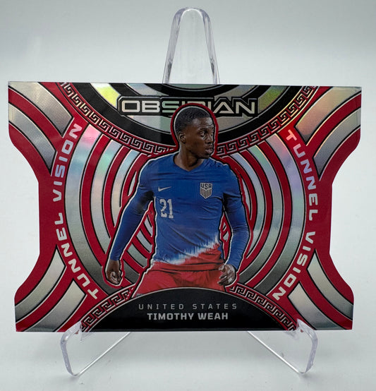 Timothy Weah - United States - Panini Obsidian 23/24- Die Cut 08/10