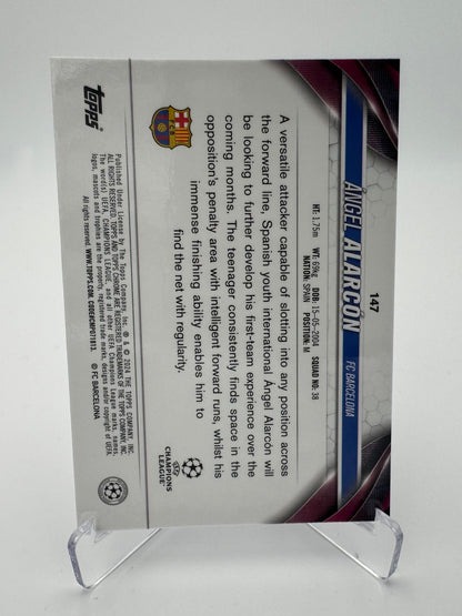 Angel Alarcon RC - FC Barcelona - Topps Chrome UCC 2024 - 101/175