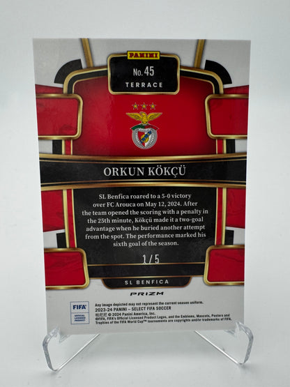 Orkun Kokcu - SL Benfica - Panini Select FIFA 23/24 - 1/5