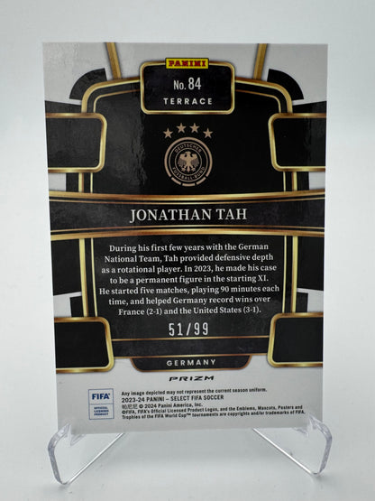 Jonathan Tah - Germany - Panini Select FIFA 23/24 - 51/99