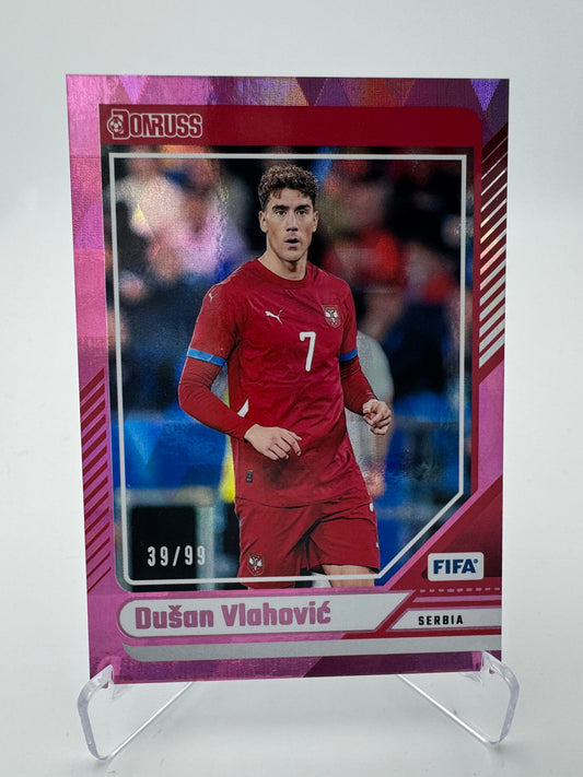 Dusan Vlahovic - Serbia - Panini Donruss 24/25 - 39/99