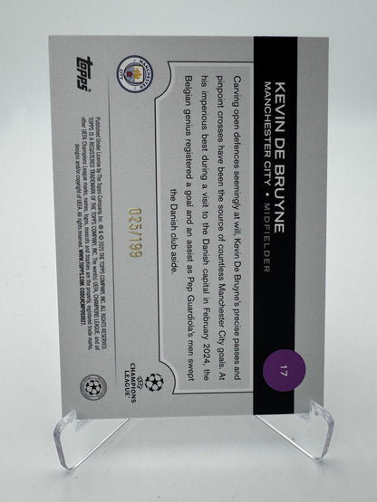 Kevin De Bruyne - Manchester City - Topps UCC 2025 - 025/199
