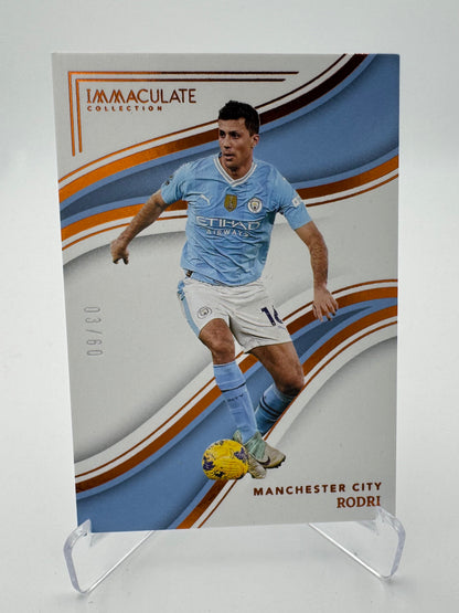 Rodri - Manchester City - Panini Immaculate 23/24 - 03/60