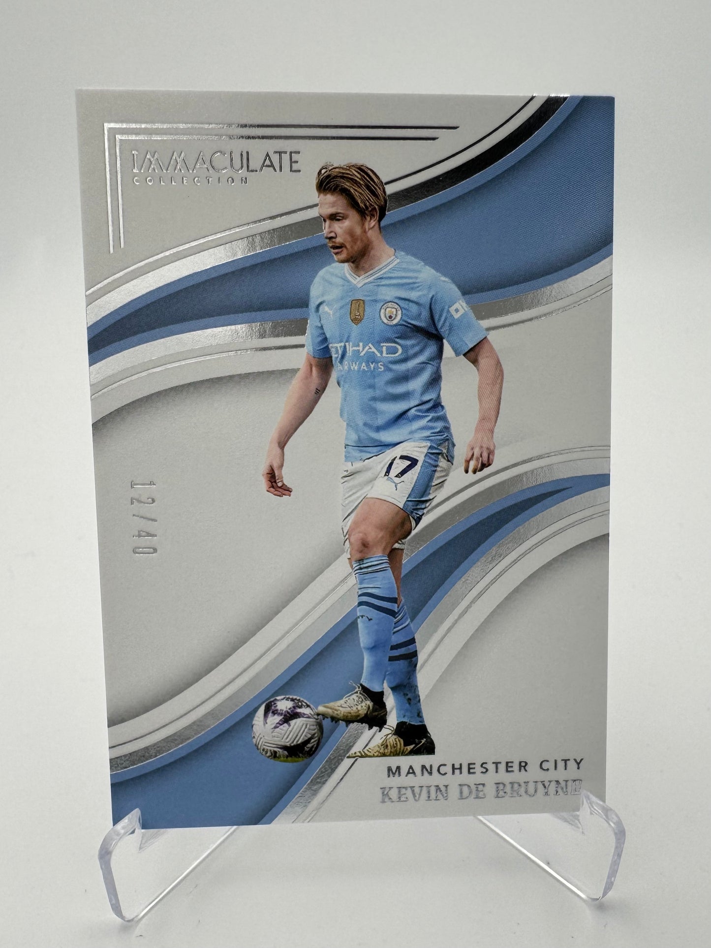 Kevin De Bruyne - Manchester City - Panini Immaculate 23/24 - 12/40