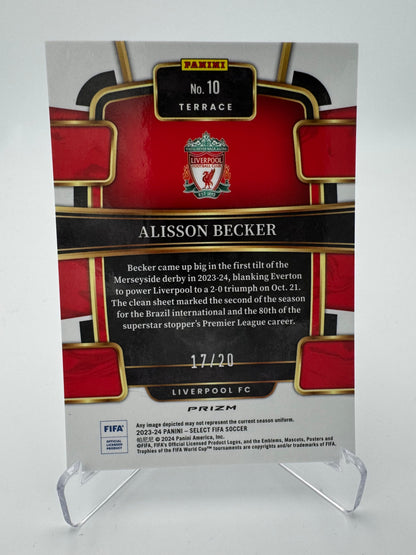 Alisson Becker - Liverpool FC - Panini Select FIFA 23/24 - 17/20