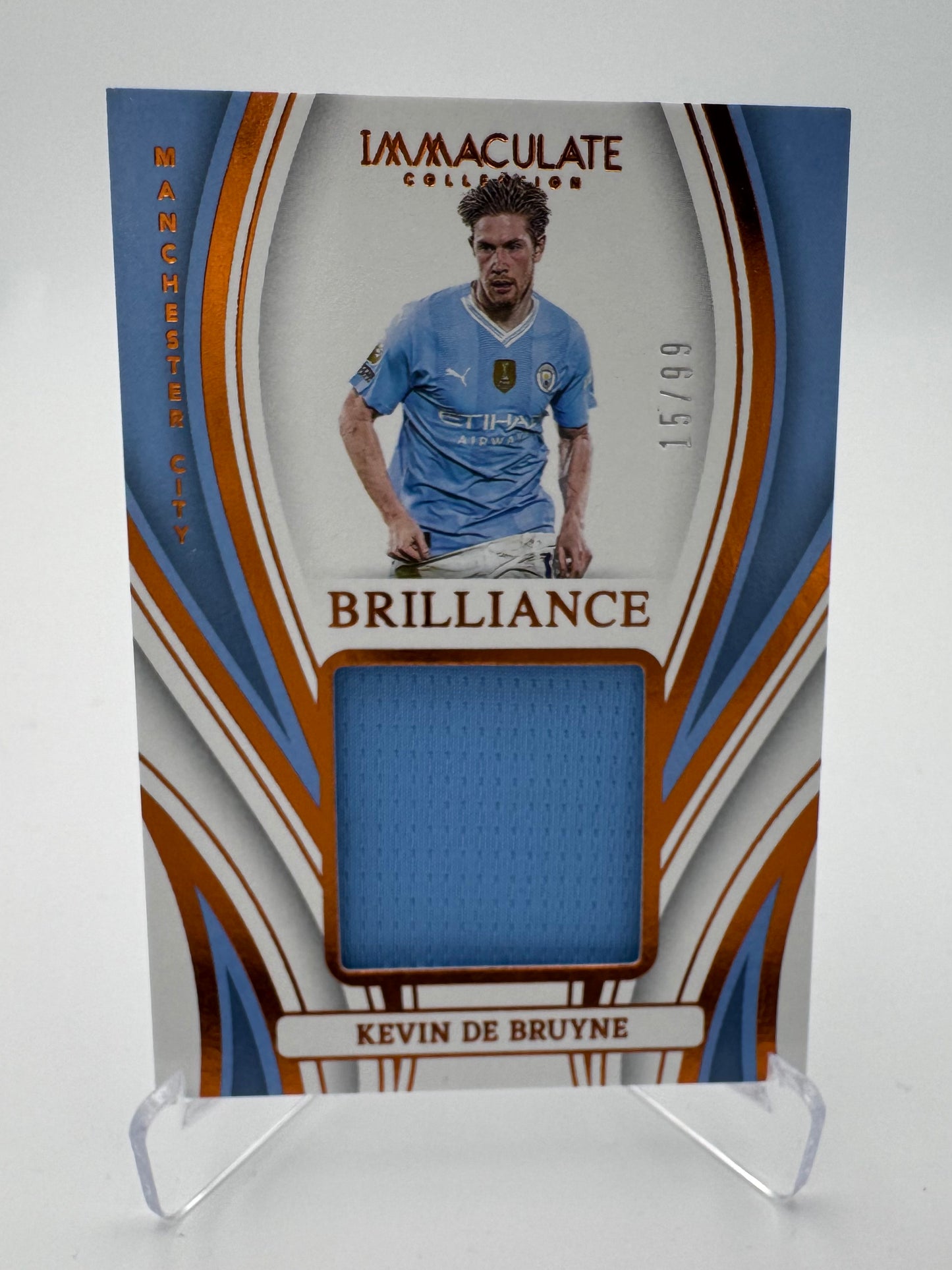 Kevin De Bruyne - Manchester City - Panini Immaculate 23/24 - Relic Brilliance - 15/99