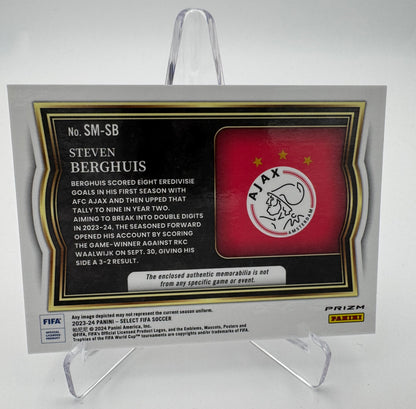 Steven Berghuis - AFC Ajax - Panini Select Fifa 23/24 - Relic