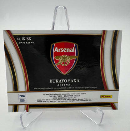 Bukayo Saka - Arsenal - Panini Select Fifa 23/24 - Relic