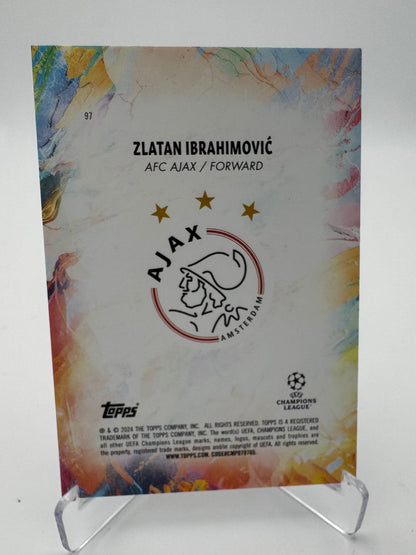 Zlatan Ibrahimovic - AFC Ajax - Topps Inception 2024 - 062/150