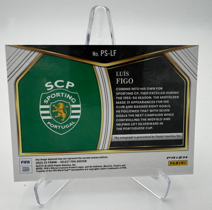 Luis Figo - Sporting CP - Panini Select FIFA 23/24 - Auto