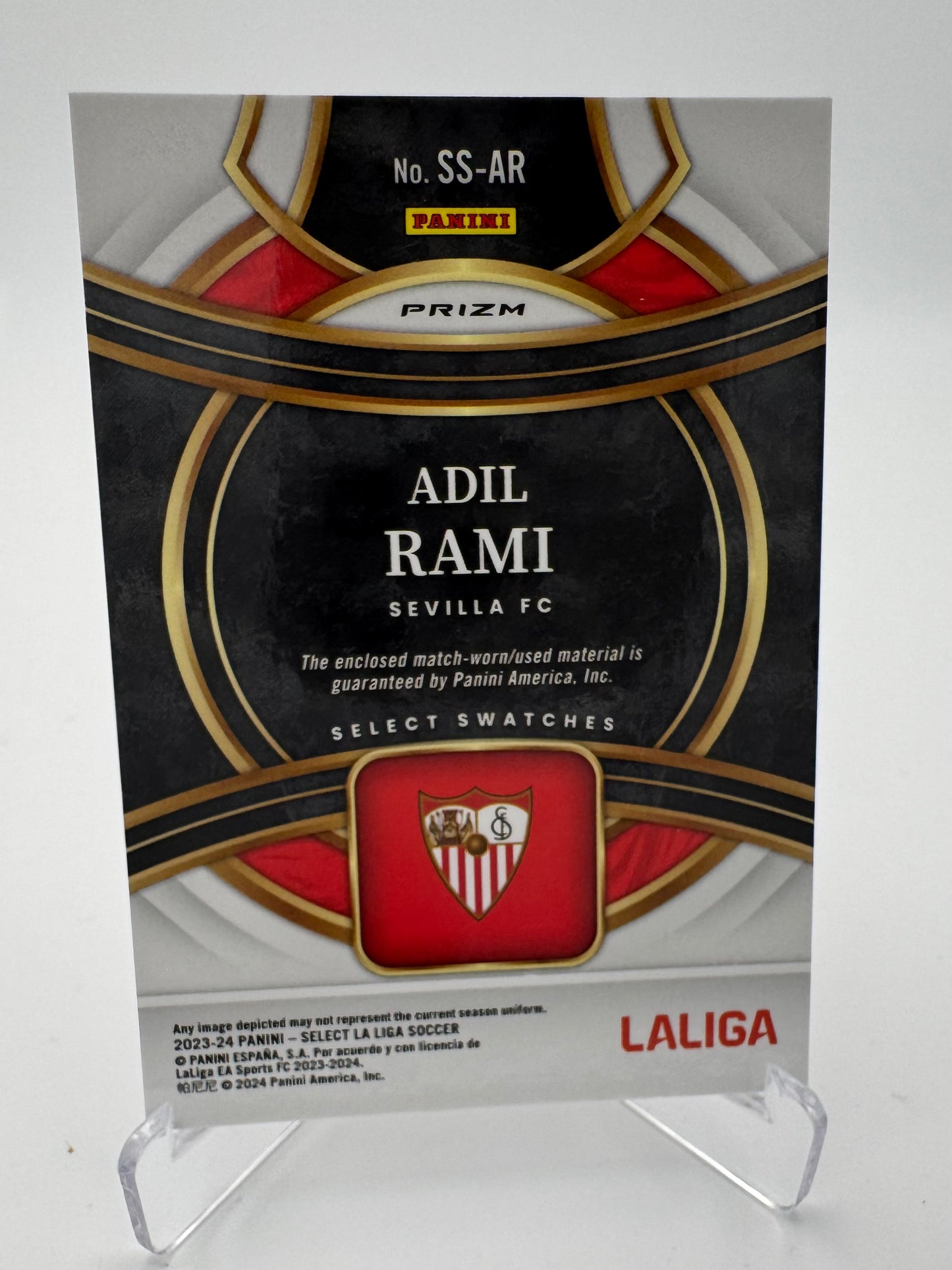 Adil Rami - Sevilla FC - Panini Select Fifa 23/24 - Relic - 2