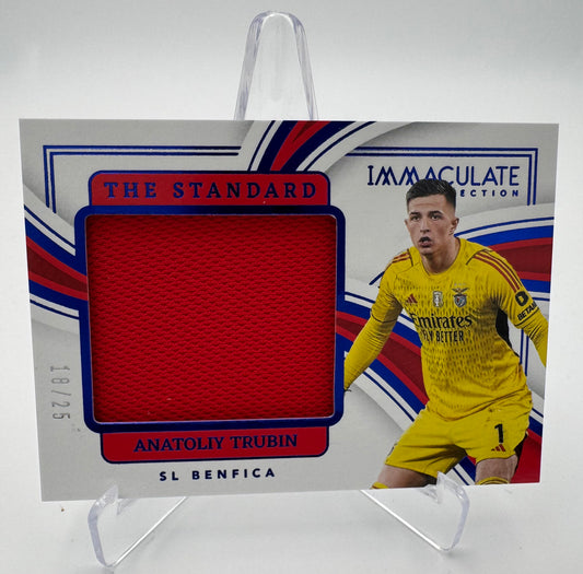 Anatoliy Trubin - SL Benfica - Panini Immaculate 23/24 - Relic The Standard - 18/25