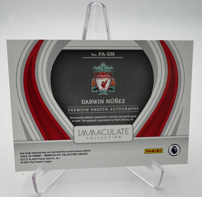Darwin Nunez - Liverpool FC - Panini Immaculate 23/24 - Auto/Relic - 55/99