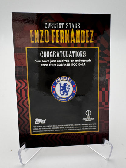 Enzo Fernandez - Chelsea - Topps Gold 2024 - Auto - 03/10