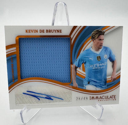 Kevin De Bruyne - Manchester City - Panini Immaculate 23/24 - Auto/Relic - 26/49