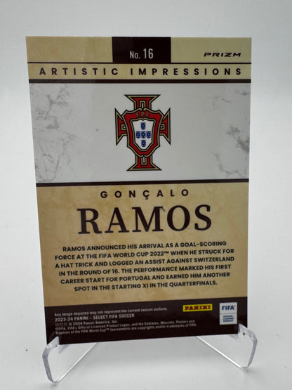Gonçalo Ramos - Portugal - Panini Select Fifa 23/24 - Artistic Impressions