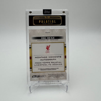 Virgil Van Dijk - Liverpool - Topps Liverpool Palatial - Auto 15/15