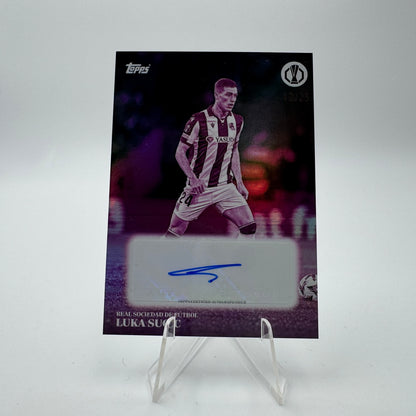 Luka Sucic - Real Sociedad De Futbol - Topps Simplicidad 2025 - Autograph - 12/25
