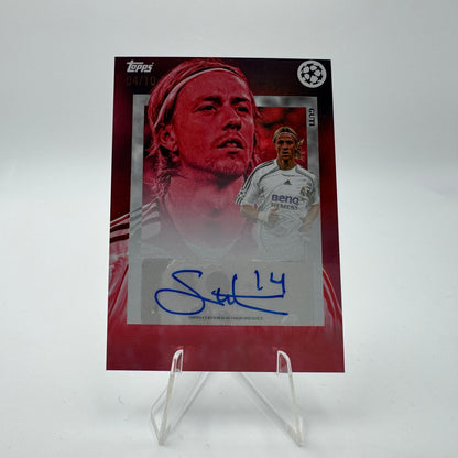 Guti - Real Madrid - Topps Simplicidad 2025 - Autograph - 04/10