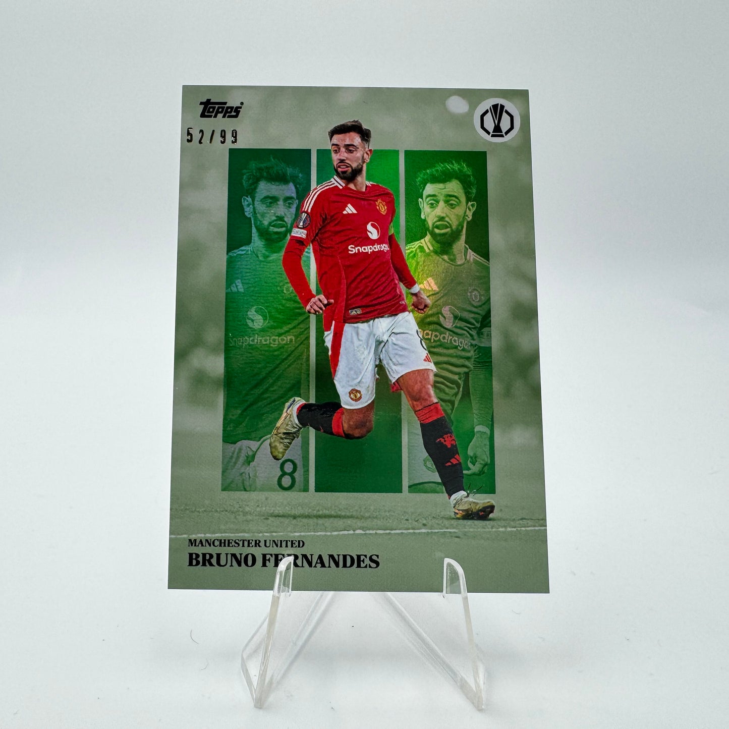 Bruno Fernandes - Manchester United - Topps Simplicidad 2025 - 52/99