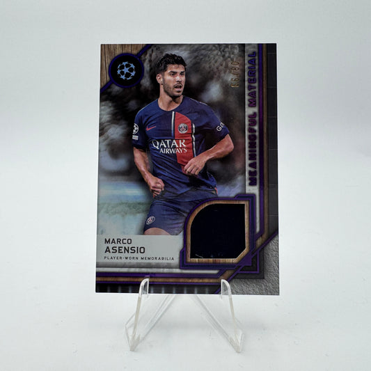 Marco Asensio - Paris Saint Germain - Topps Museum - Relic - 08/99