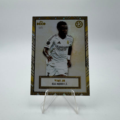 Vini Jr - Real Madrid - Topps Deco 2024 - 1/1