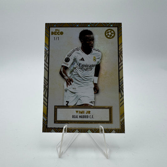 Vini Jr - Real Madrid - Topps Deco 2024 - 1/1