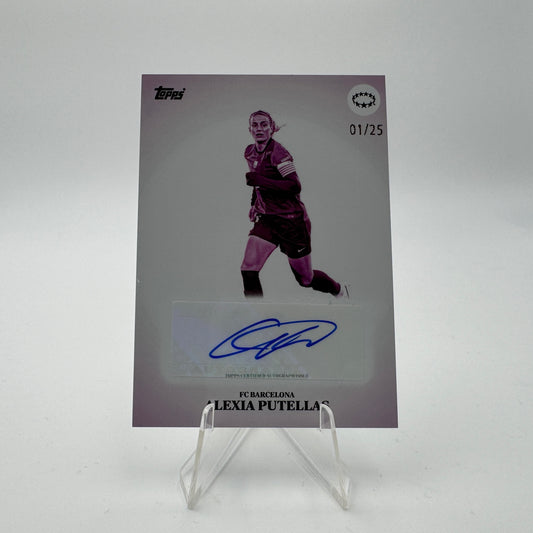 Alexia Putellas - FC Barcelona - Topps Simplicidad - Autograph 01/25