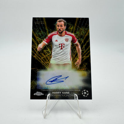 Harry Kane - Bayern Munchen - Topps Chrome UCC - Autograph Black Lazer 49/50