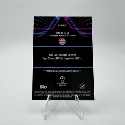 Harry Kane - Bayern Munchen - Topps Chrome UCC - Autograph Black Lazer 49/50