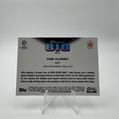 Xabi Alonso - Spain -Topps Chrome EURO 2024 - Dream Big 10/10